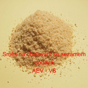 Směs na obalov&aacute;n&iacute; ř&iacute;zků, mlet&yacute;ch mas se sezamov&yacute;m sem&iacute;nkem