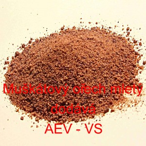 Mu&scaron;k&aacute;tov&yacute; ořech mlet&yacute;