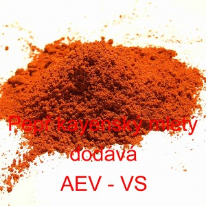 Pepř cayensk&yacute; mlet&yacute;