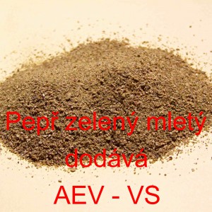 Pepř zelen&yacute; mlet&yacute; (drcen&yacute;)