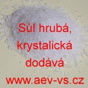 Sůl hrub&aacute;, krystalick&aacute;