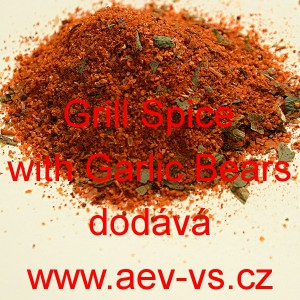 Grill Spice with Garlic Bears (grilovac&iacute; kořen&iacute; s medvěd&iacute;m česnekem)